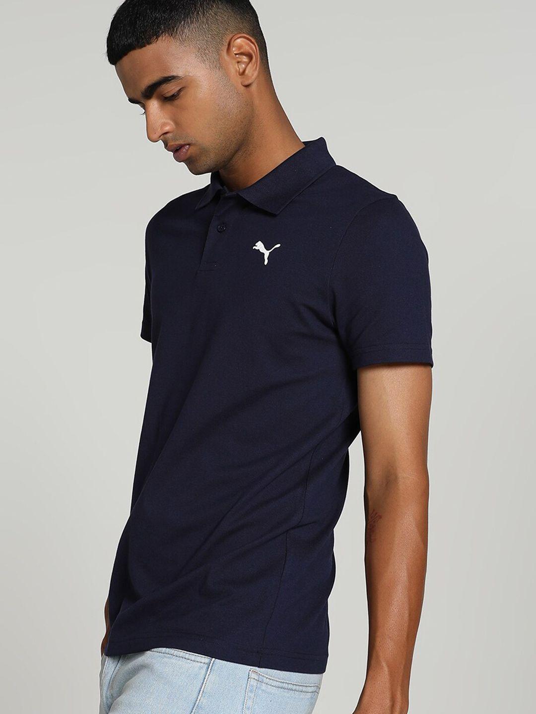 puma cotton slim-fit t-shirt