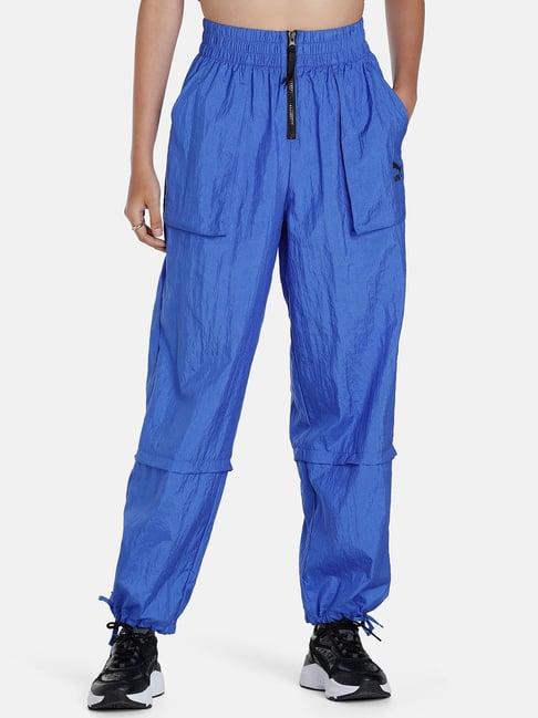 puma dare to woven relaxed fit track pants