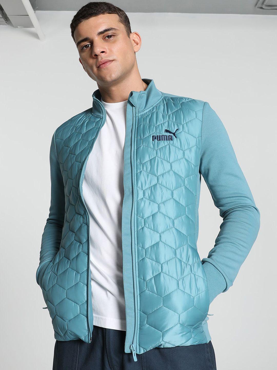 puma embossed jacket