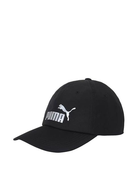 puma ess black solid baseball cap