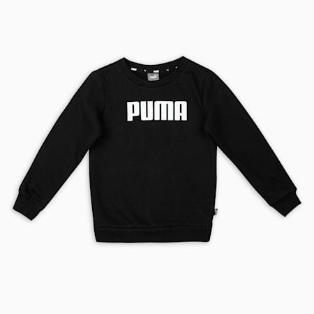 puma essential crew boy's sweat shirt