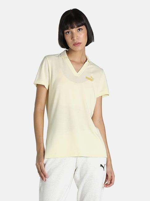 puma essential v neck regular fit polo