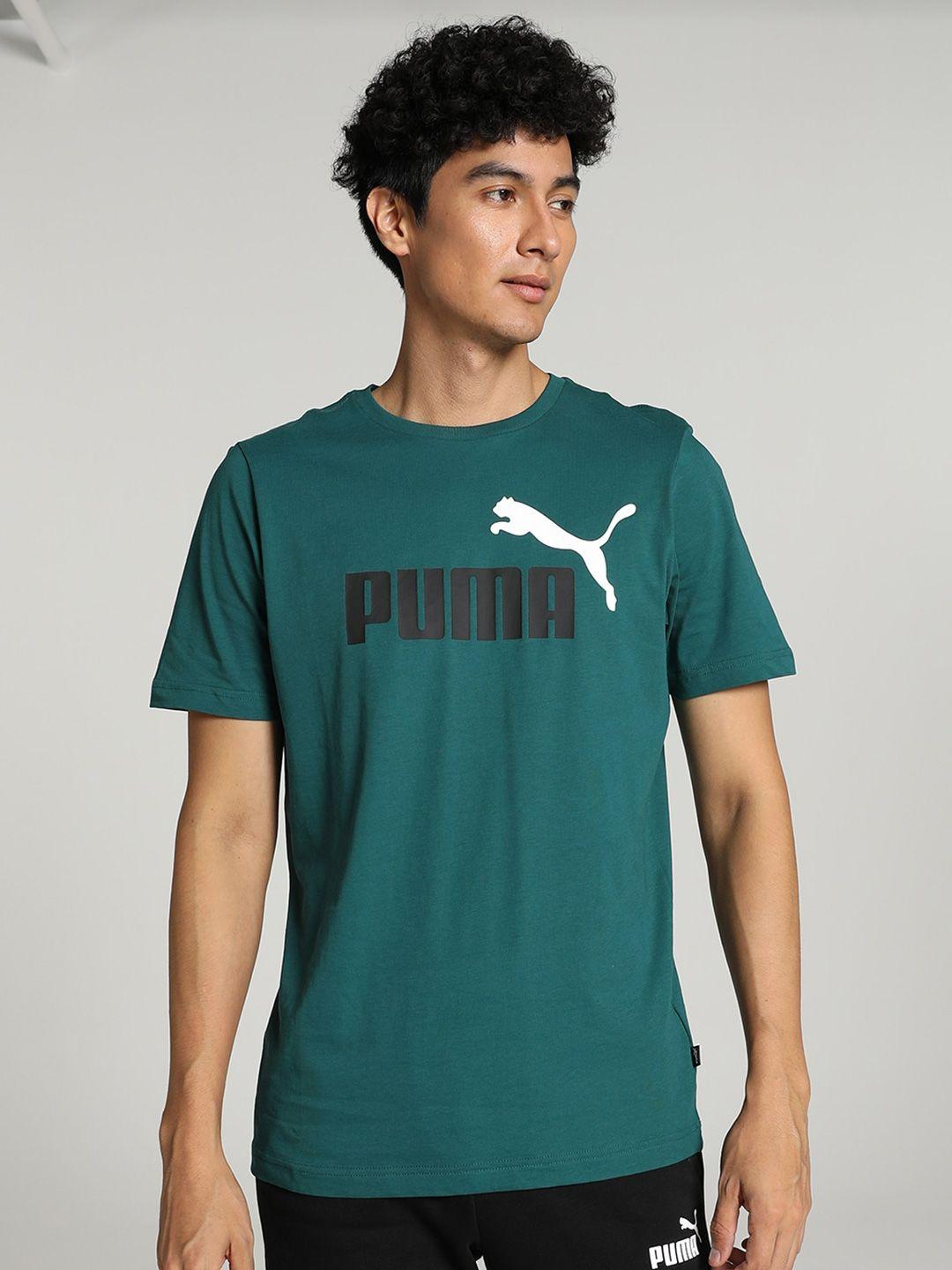 puma essentials+ 2 colour logo t-shirt