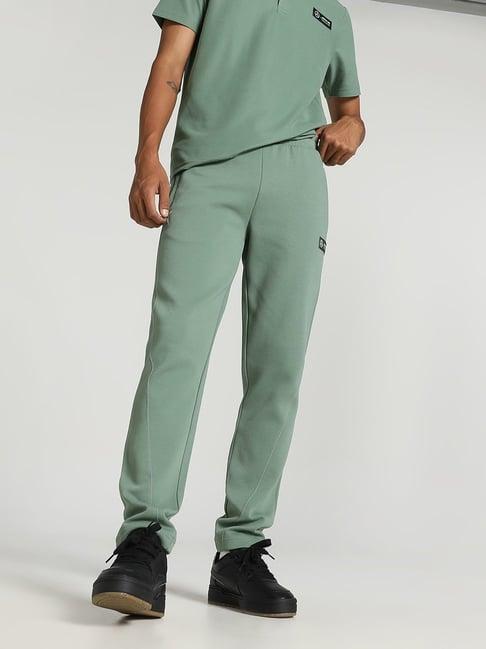 puma eucalyptus cotton slim fit trackpants