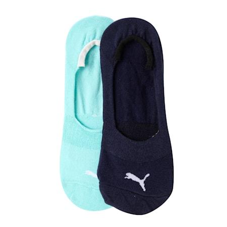 puma footie women's socks pack of 2