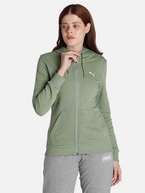 puma full-zip regular fit hooded jacket