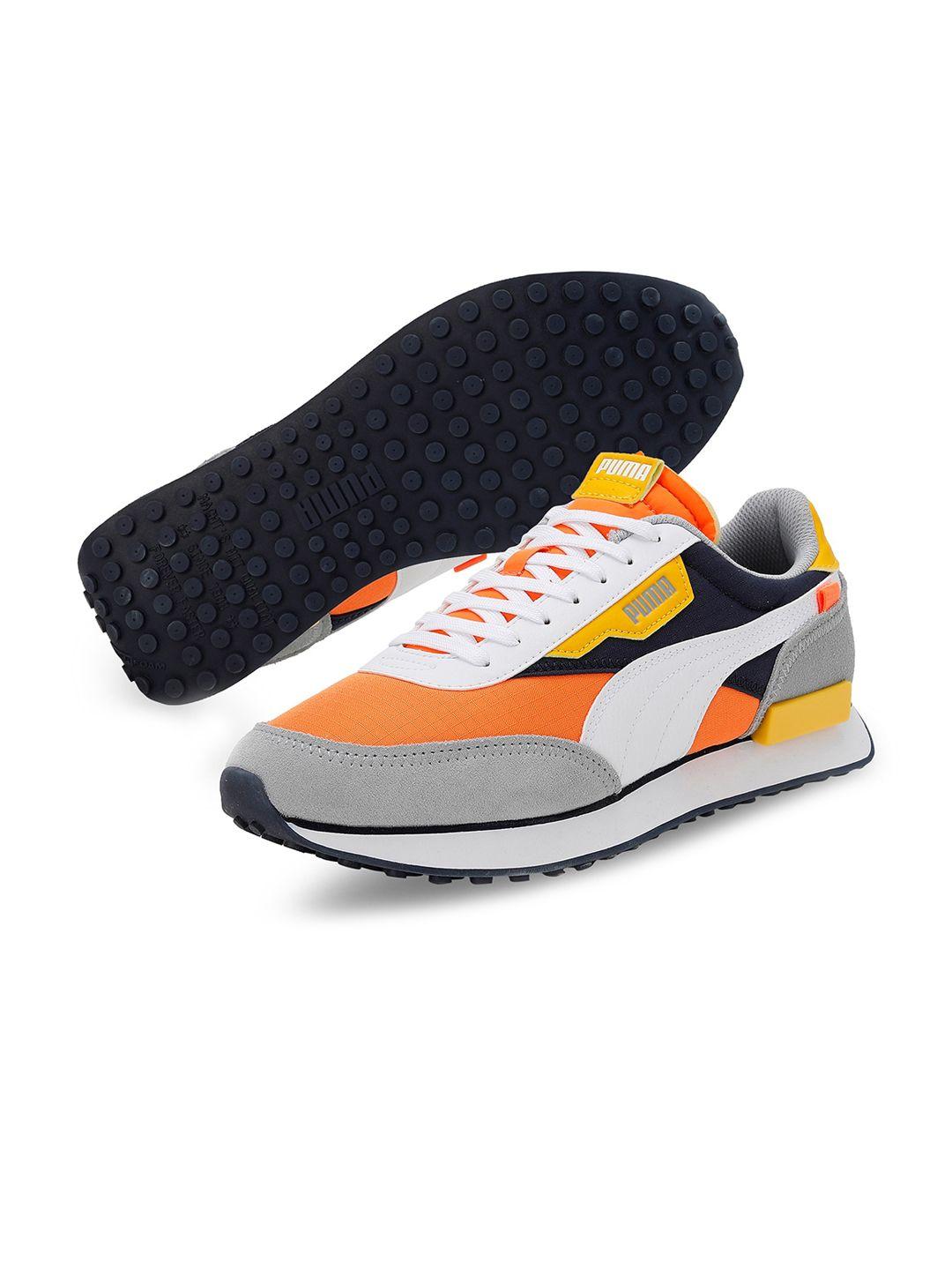 puma future rider play on colourblocked sneakers