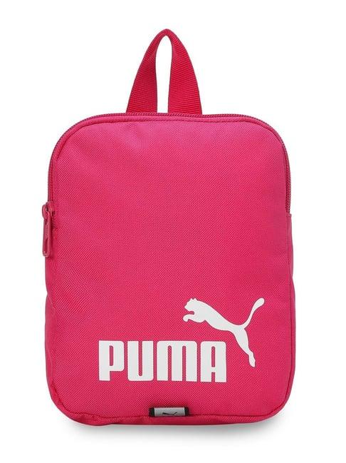 puma garnet rose polyester backpack