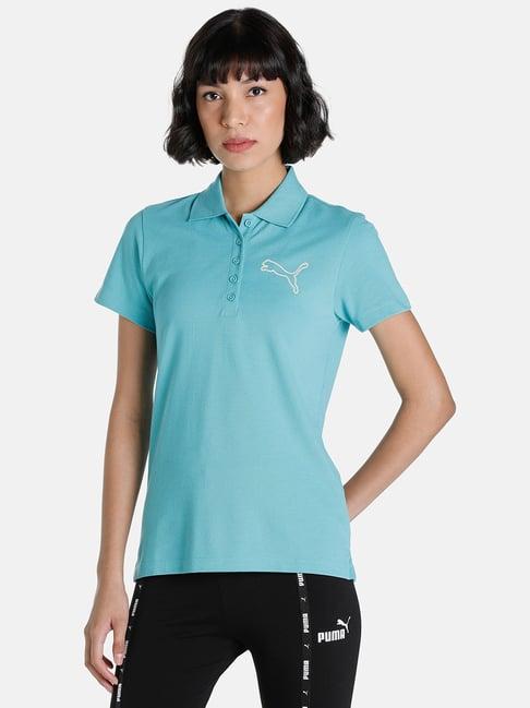 puma graphic cat regular fit polo