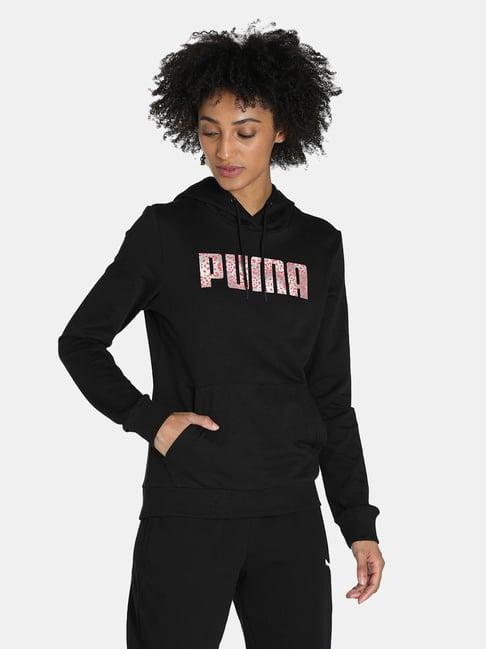 puma graphic regular fit hoodie