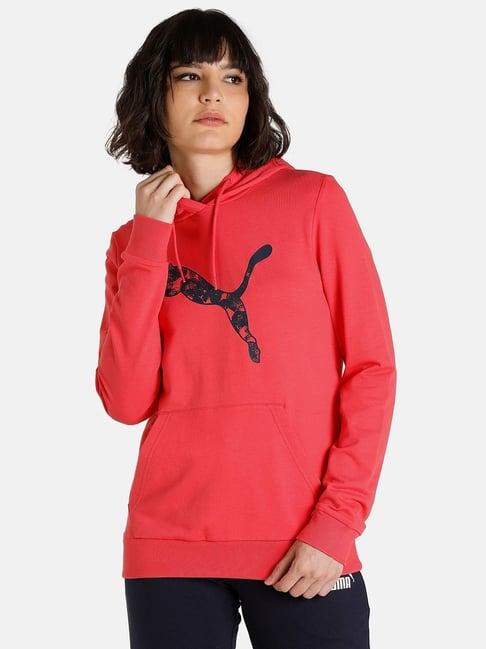 puma graphic regular fit hoodie