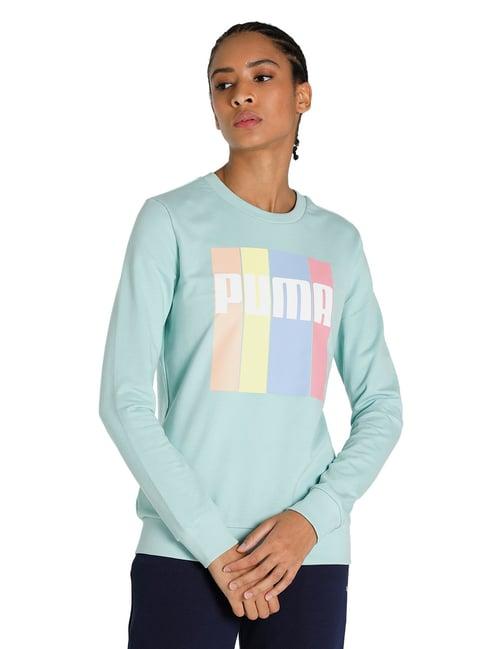 puma graphic regular fit sweatshirt