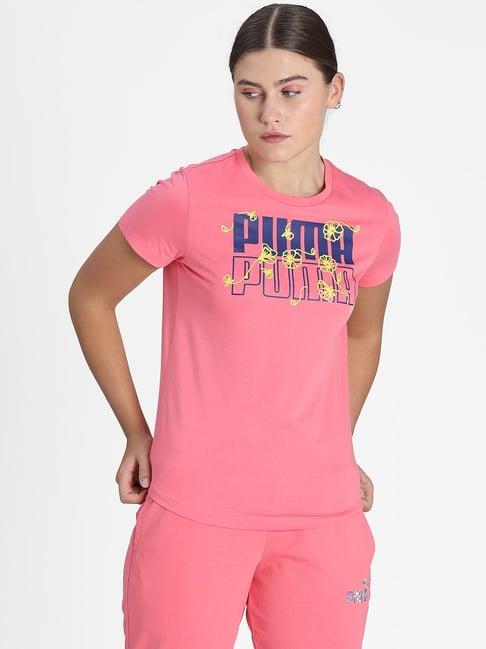 puma graphic regular fit t-shirt