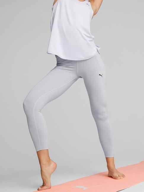 puma grey high rise tights