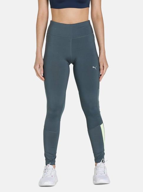 puma grey regular fit tights