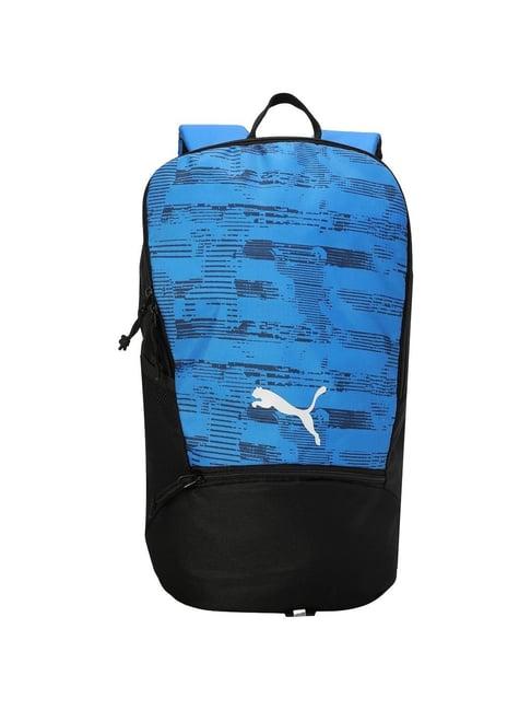 puma ignite blue printed backpack