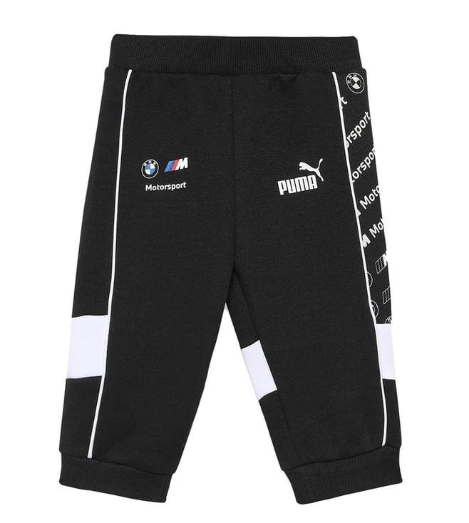 puma kids black bmw m sds regular fit toddlers joggers (motorsport)