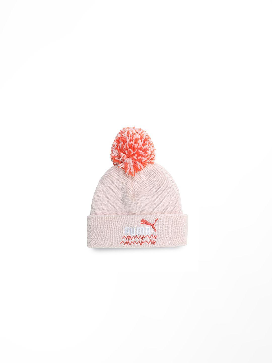 puma kids mixmatch pom pom youth beanie