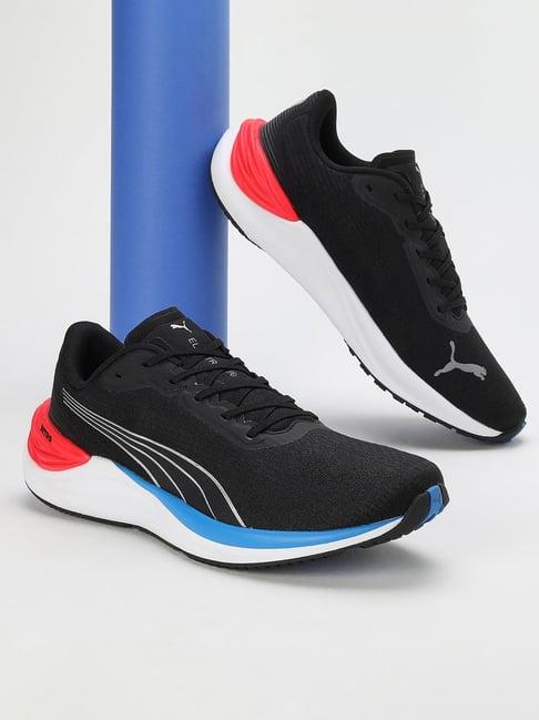 puma men's electrify nitro 3 black running shoes