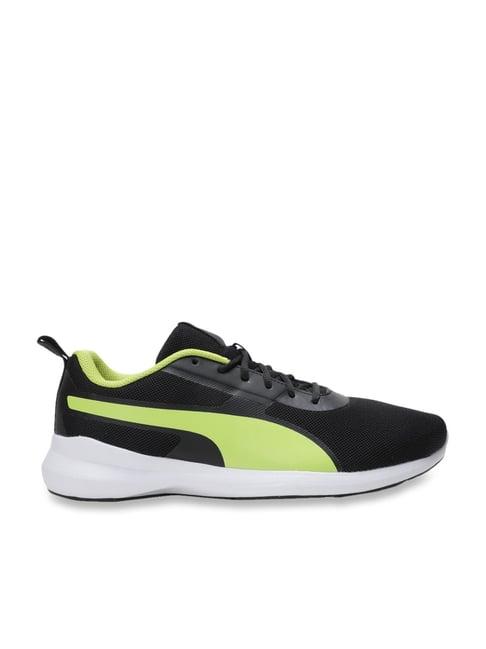 puma men's pacer styx black sneakers