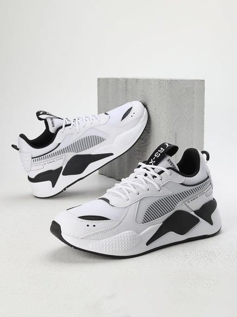 puma men's rs-x white casual sneakers