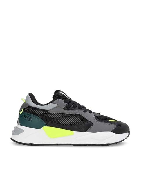 puma men's rs-z core black casual sneakers