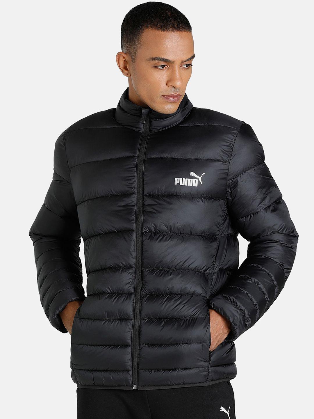 puma men black padded jacket