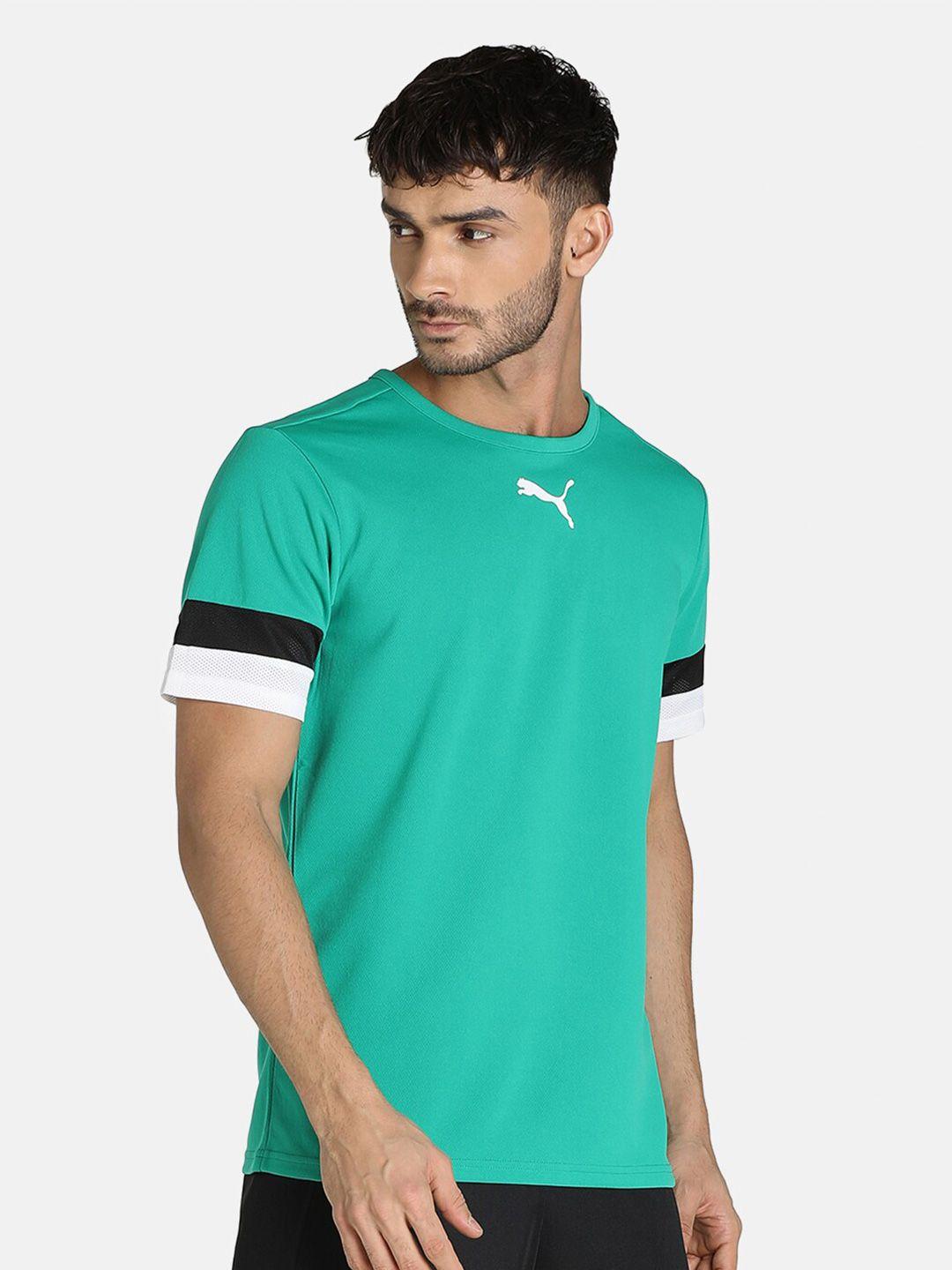 puma men green t-shirt