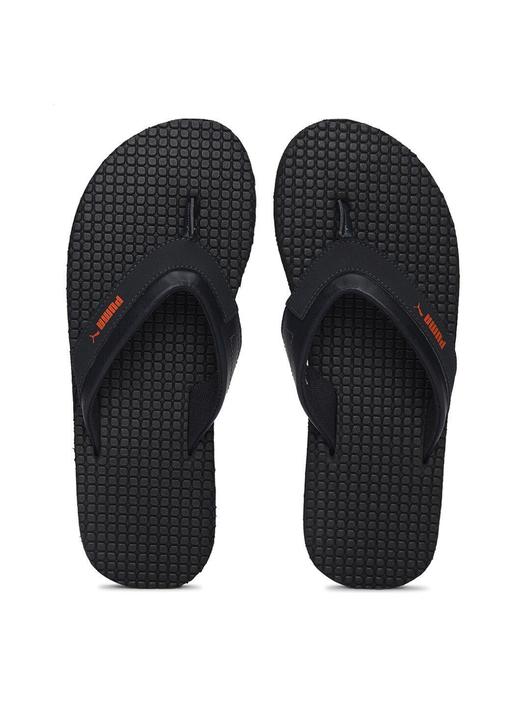 puma men grey shiatsu v2 slides