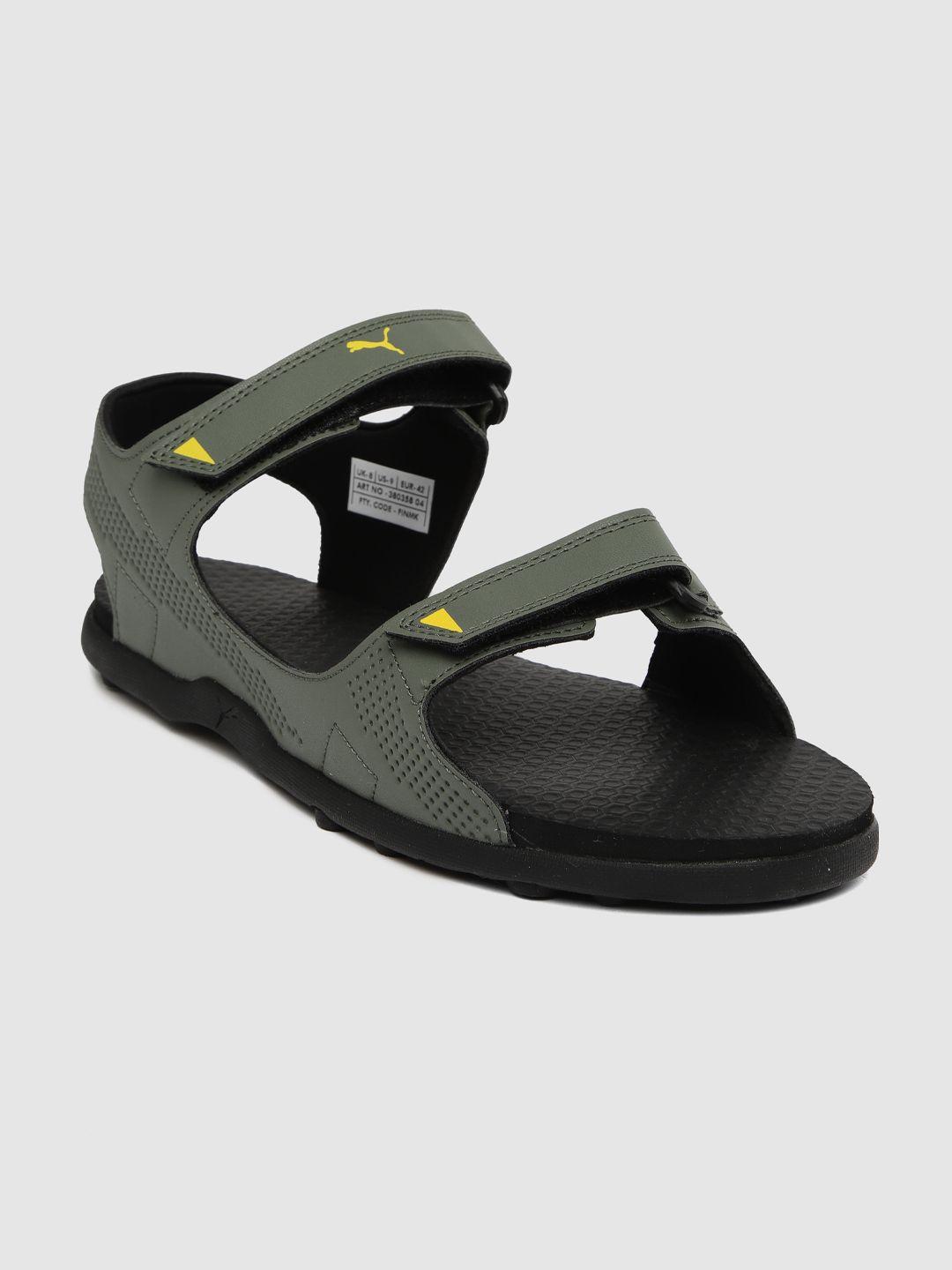 puma men grey street walk sports sandals