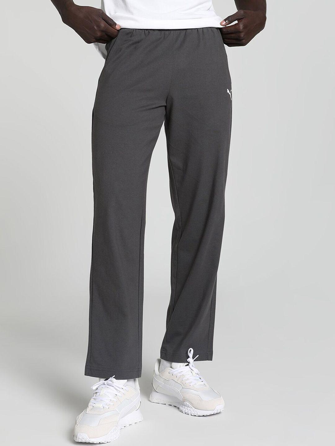 puma men jersey cotton track pants