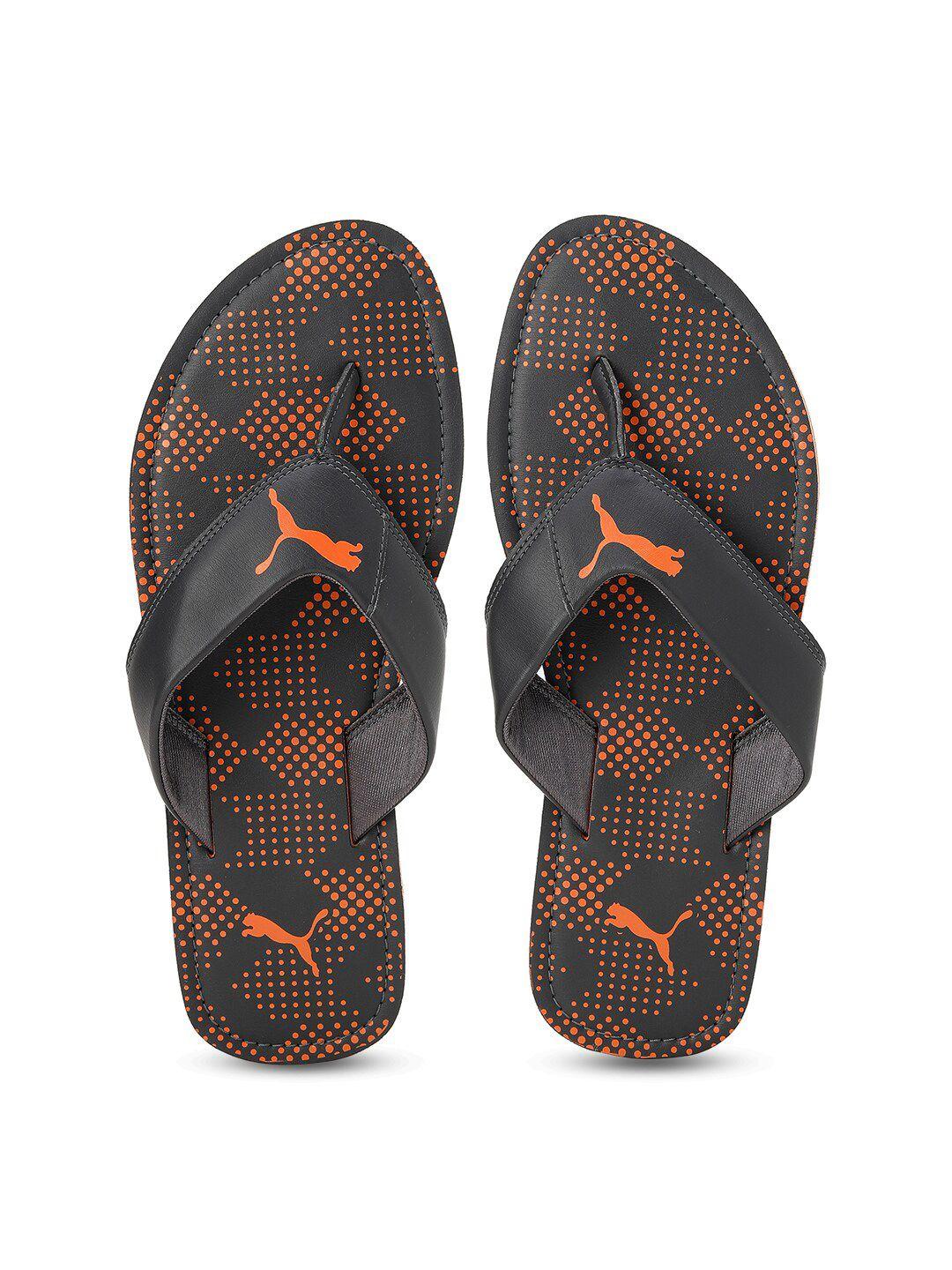 puma men ketava vi 2.0 printed thong flip flops