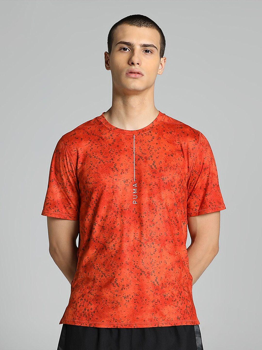 puma men m studio yogini lite aop printed t-shirt