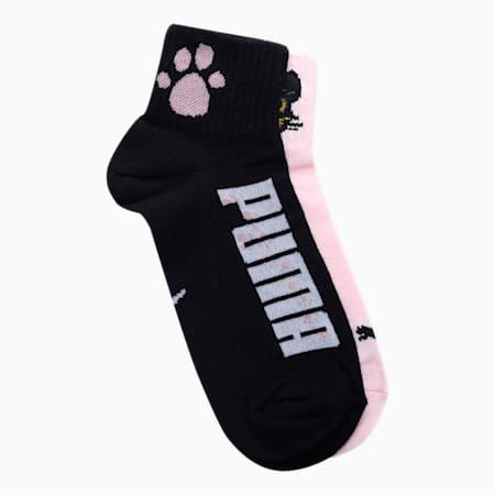 puma mini paws women's socks pack of 2