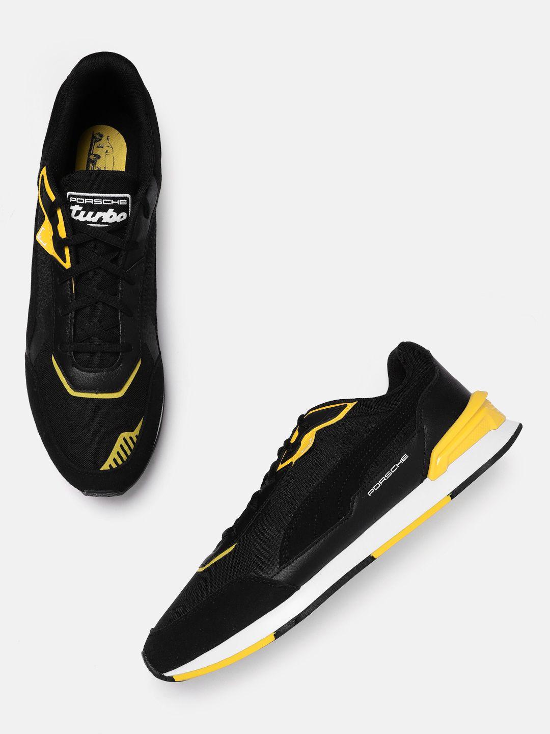 puma motorsport black pl low racer men sneakers