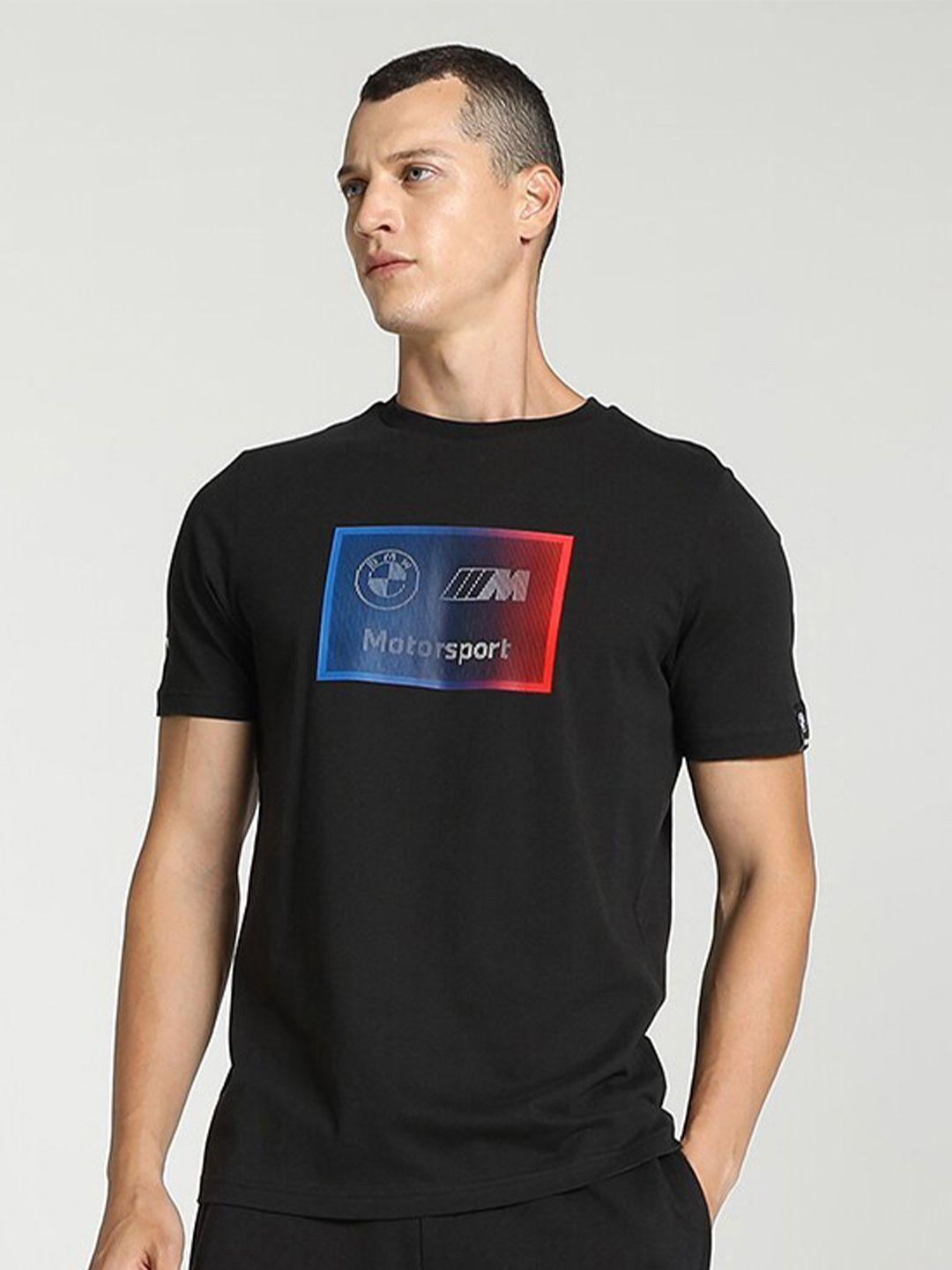 puma motorsport graphic printed cotton t-shirt