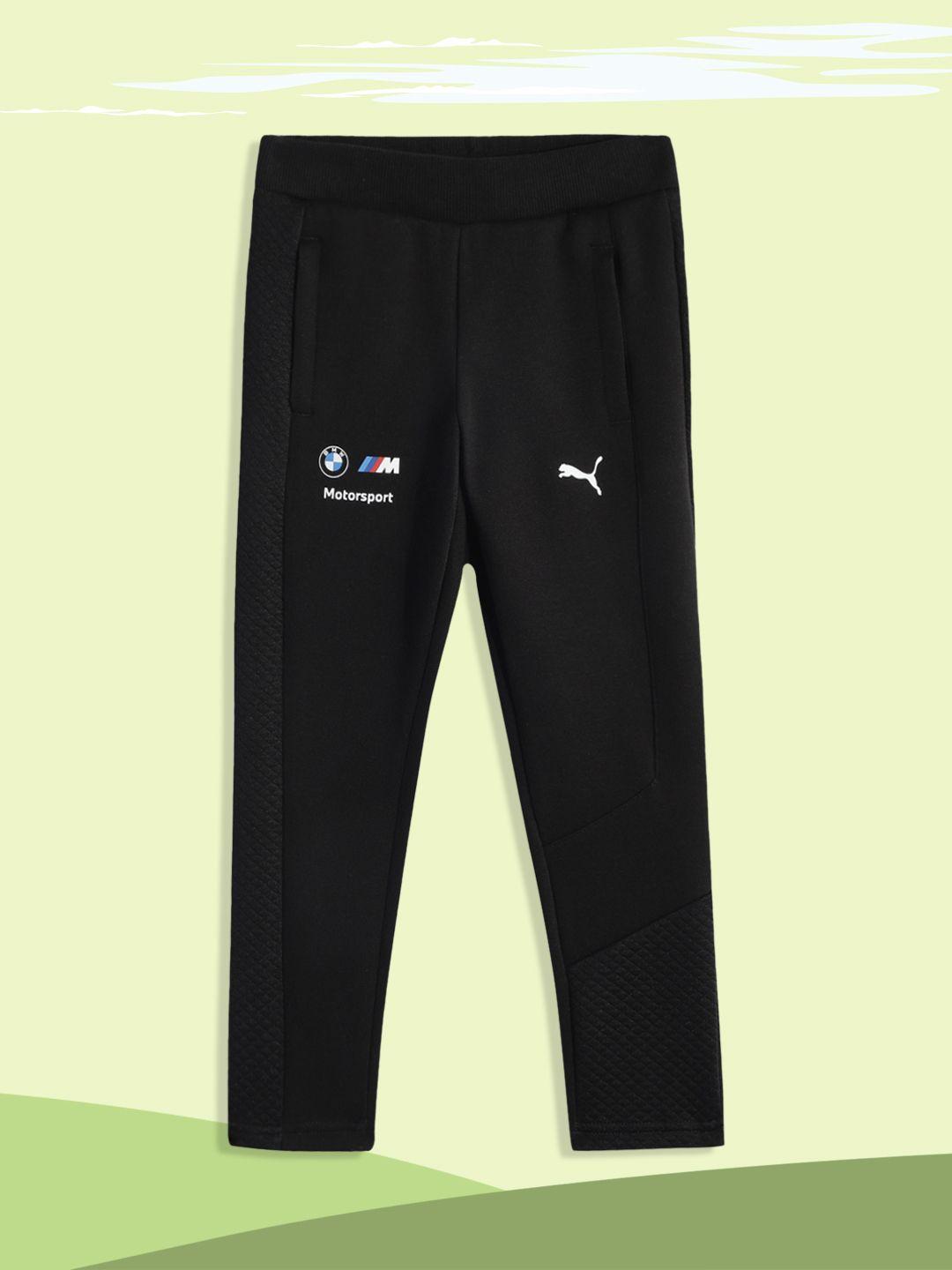 puma motorsport kids black bmw track pants