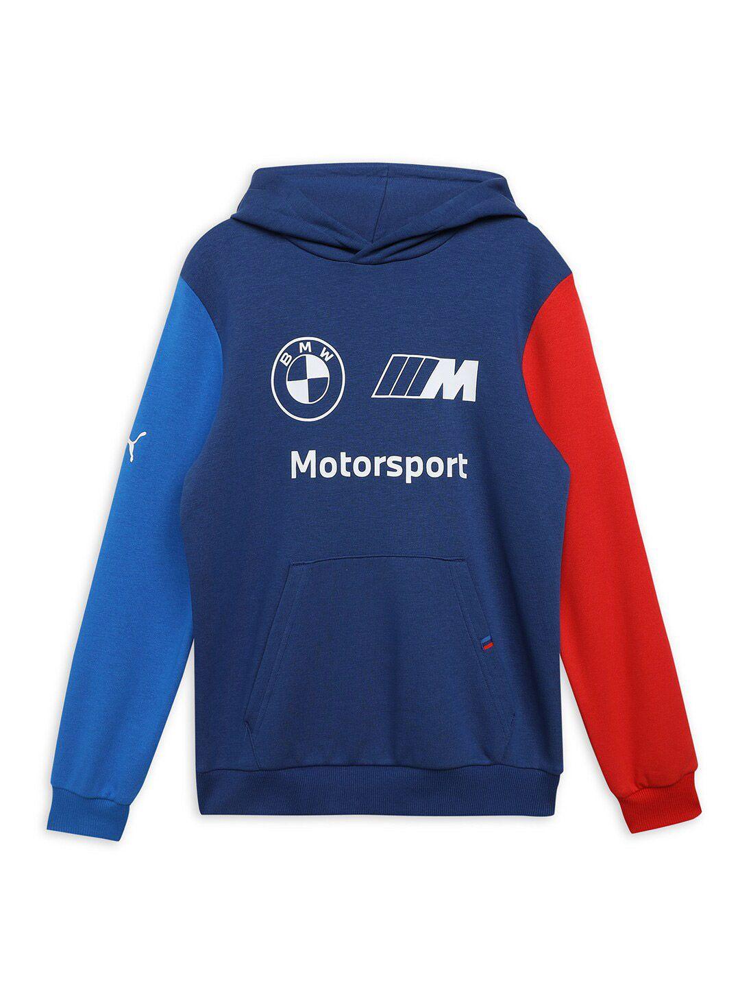 puma motorsport kids blue sweatshirt