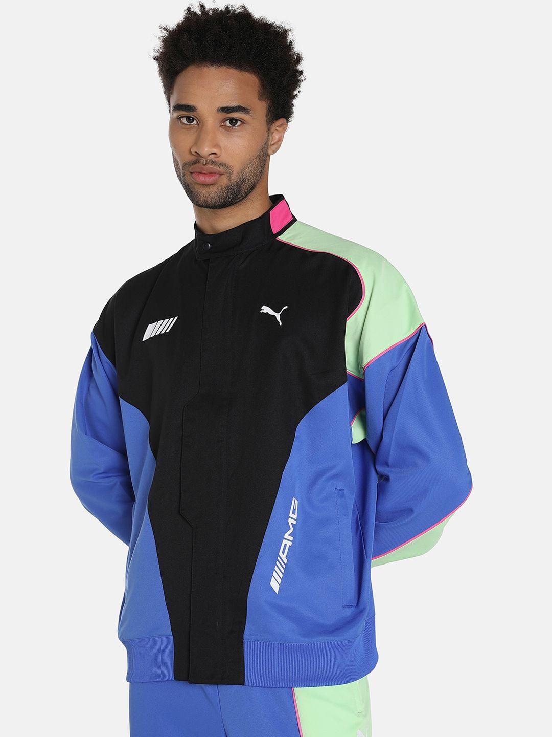 puma motorsport men amg woven sports jacket