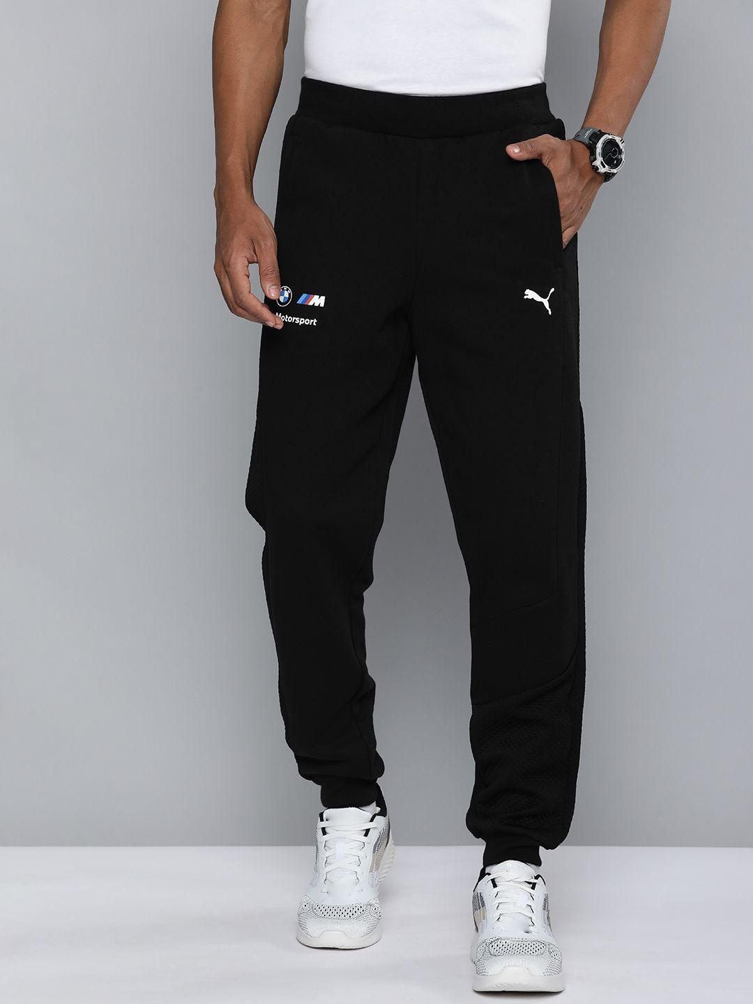 puma motorsport men black bmw m motorsport t7 joggers