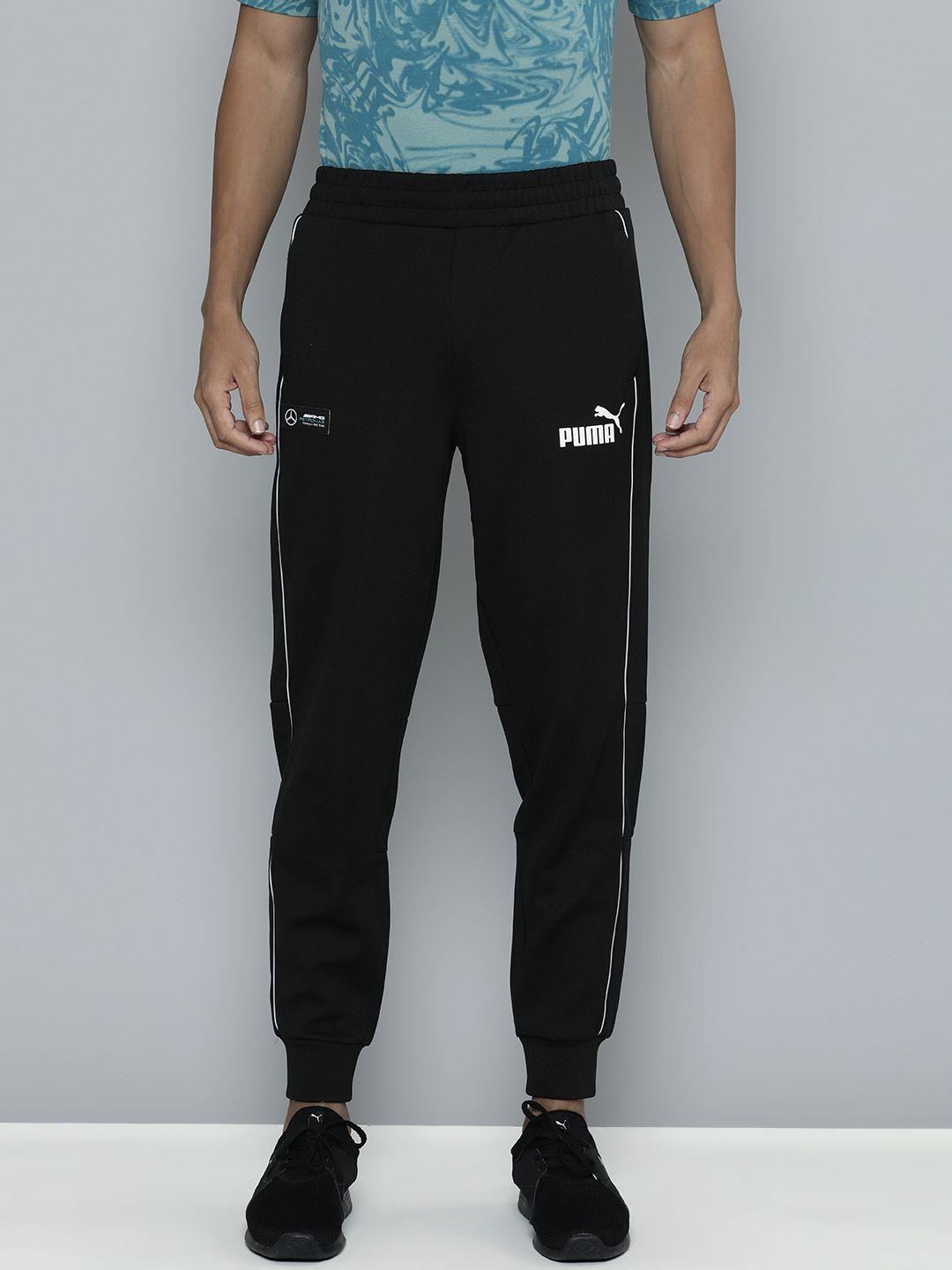 puma motorsport men mercedes amg petronas sds logo printed drycell motor sports joggers