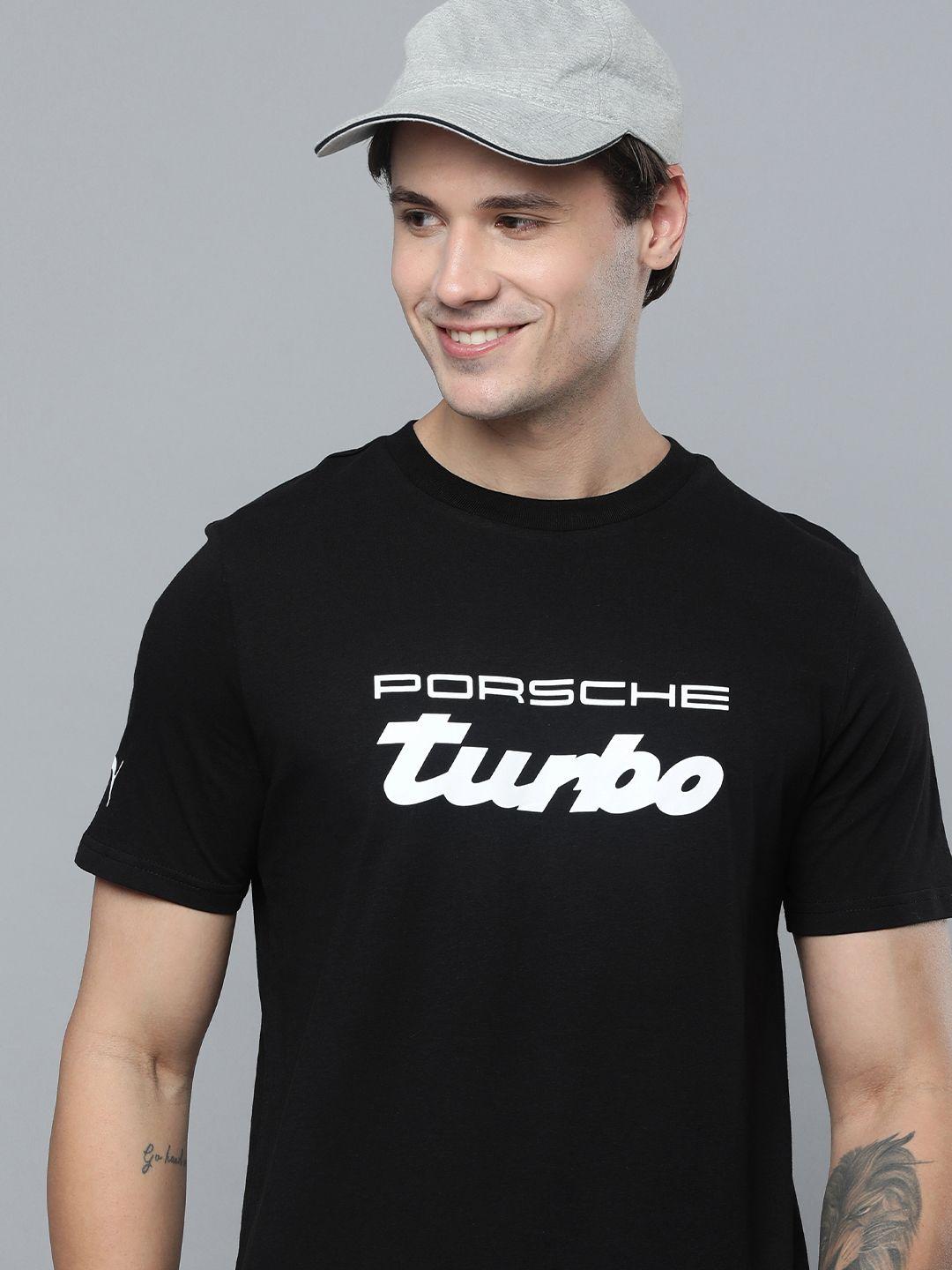 puma motorsport printed porsche legacy logo t-shirt