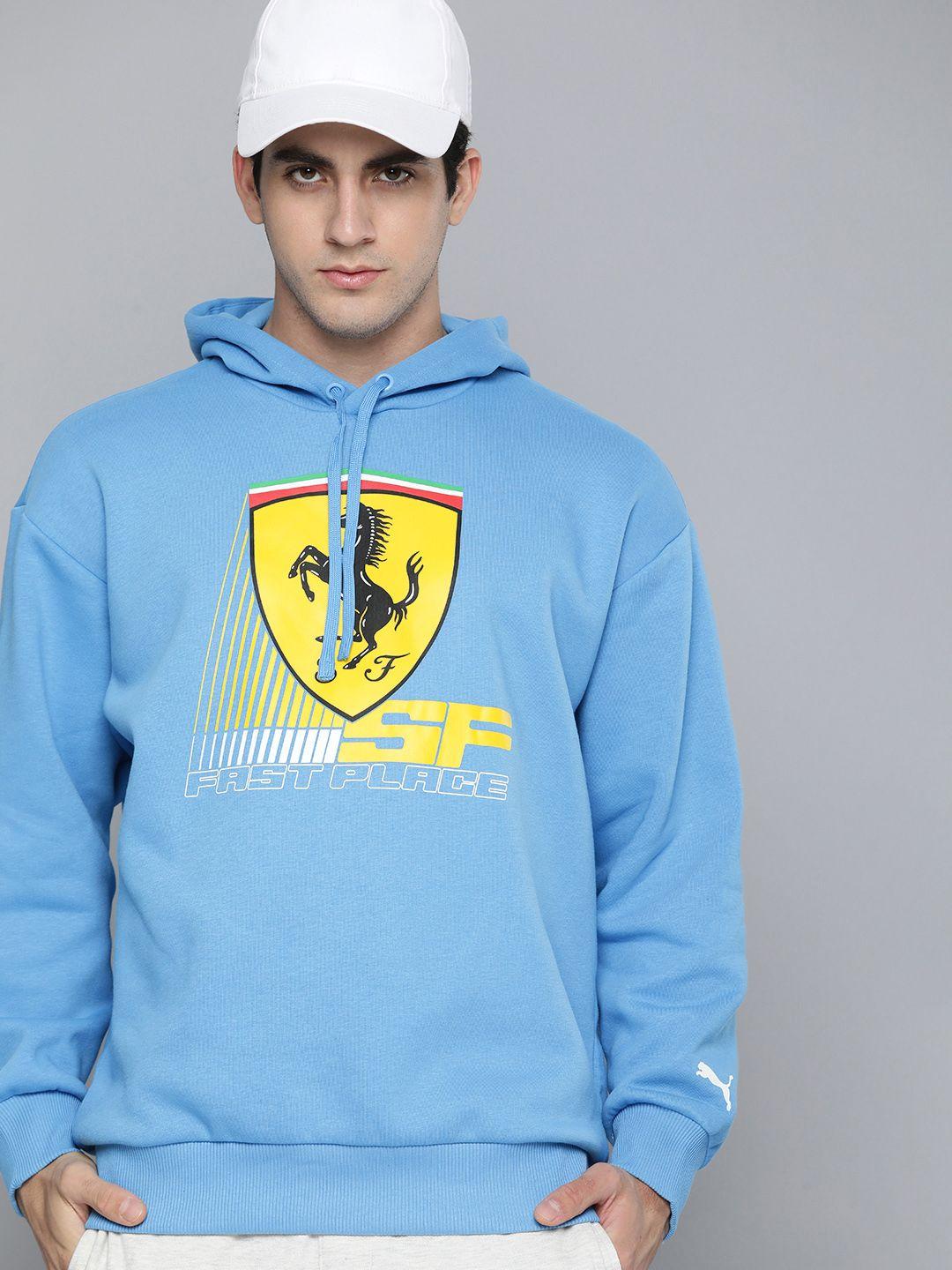 puma motorsport scuderia ferrari race cbs motorsport hooded sweatshirt