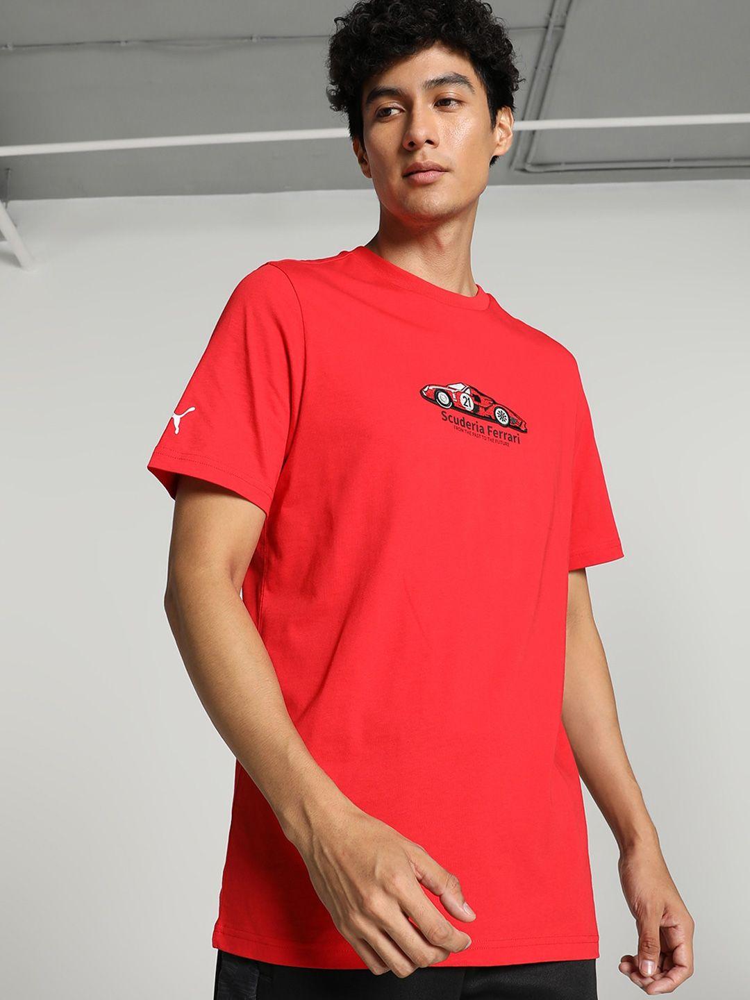 puma motorsport scuderia ferrari race t-shirt