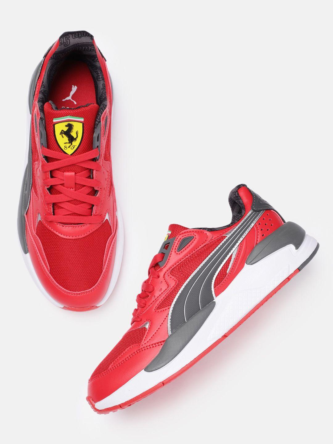 puma motorsport unisex solid scuderia ferrari x-ray speed regular sneakers