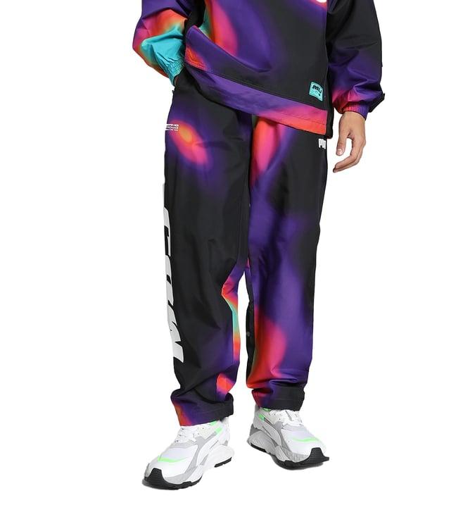 puma multi printed mercedes-amg petronas formula 1 regular fit trackpants