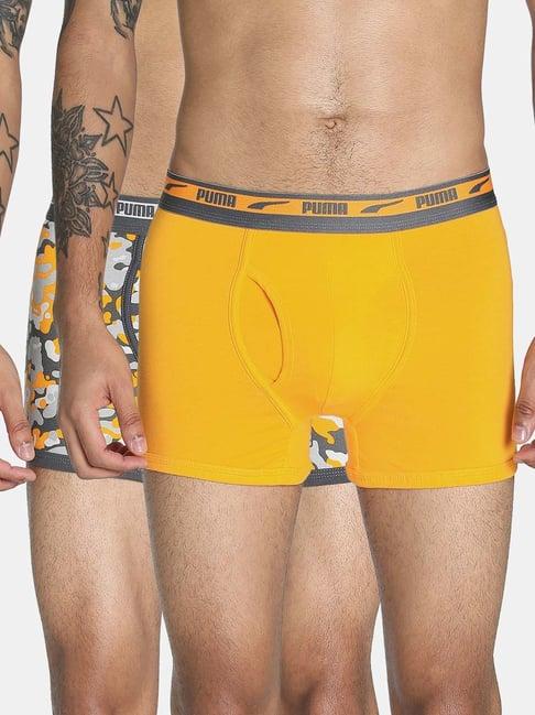 puma multicolor regular fit trunks - pack of 2