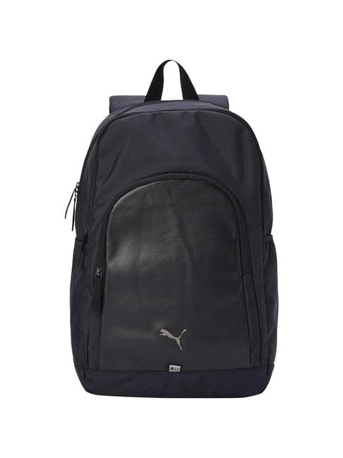 puma navy logo backpack