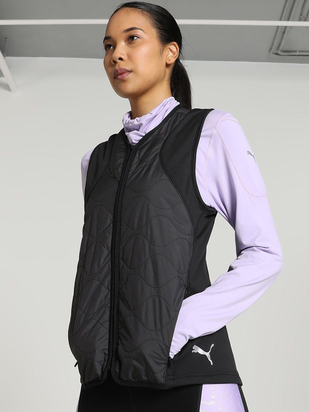 puma padded running vest