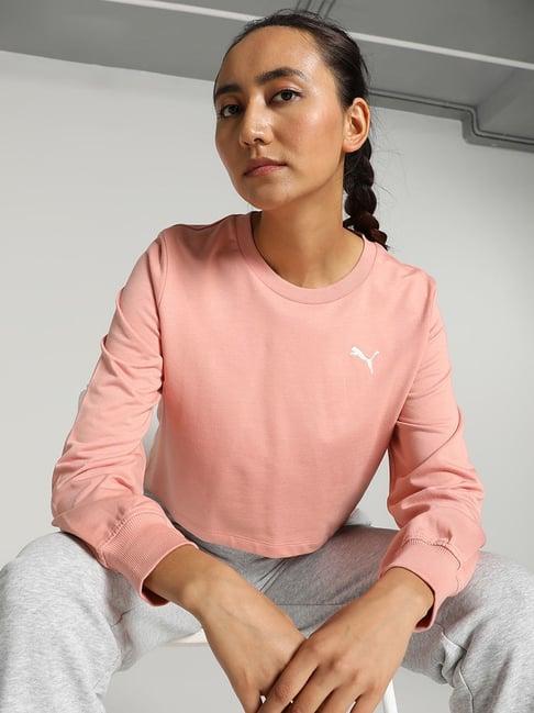 puma peach cotton sports t-shirt